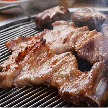 미소 수제 양념 돼지갈비 5인분 남가좌동 맛집 국내산 갈비 팩 밀키트, 1kg, 1개