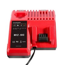 밀워키 배터리 호호나 무선 전동 공구용 M18 리튬 교체용 충전식 배터리 48111860 48111850 48111840 48111820 18V 9000MAH, 18 볼트, CHINA, 1charger