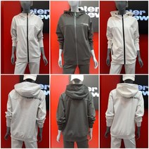 인터크루 지퍼 배색 테크 후드 집업 SET 가능 SWITW2DH45ATO