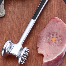 고기 망치 미니 소형 돈까스 돈가스 부드럽게 연육기 연육 스텐 다지기 뾰족 망치, 단품