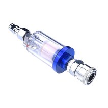 오일분리기 143939 미니 앰프 스프레이용 통합 공기 필터가 있는 물 분리기, 없음