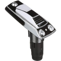 Attwood 911339-7 Rectangle 2-Pin Base for 12-Degree Angled Light Pole Swivel Cover Zamak Finish 4, 1