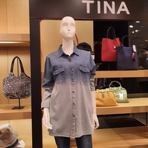 [대구백화점SG] TIC27019_투톤 청 남방