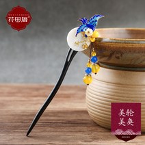 복고풍 전통 헤어장식 한복 사극 비녀 소품 -64183