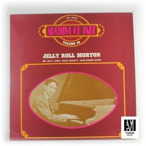 건방죽 희귀앨범 LP판 레코드 Jelly Roll Morton Archive Of Jazz Jazz Vinyl LP 버전