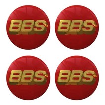 56mm BBS 자동차 휠 센터 허브 캡 엠블럼 배지 스티커 블랙 레드 BMW 아우디 메르세데스-벤츠 후다 쉐보레용 4 피스, [05] 파란