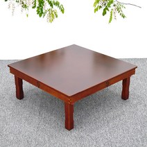 남원춘향공방 남원 접이식 밥상 교자상 원형상 사각상 찻상 다과상, 춘향1도 정사각 81x81