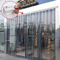 겨울용 방풍커튼 현관문 창문 방풍비닐 사용자 정의 방풍 도어 커튼 pvc 플라스틱 투명 에어컨 소프트 커튼 교수형 커튼 화면 겨울 분배기 커튼 36, 도구가있는 1 개, 18x230
