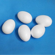 핸디몰 스치로폼 모음(공.원형.링.반구.별.하트.트리.눈사람.버스외), 스치로폼 계란(10개)