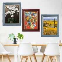 필로세 30x40 DIY 3D보석십자수 보석십자수도안, D-7들꽃향기