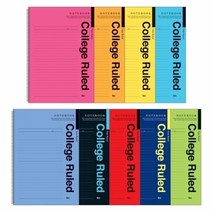 슬림5컬러노트세트(SP) 1박스 36개입, 혼합