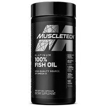 MuscleTech 머슬테크 피쉬오일 100소프트젤, 1개, 기본