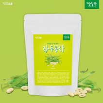 국내산 작두콩 100% 작두콩차 100티백 추운날씨 따뜻한 건강차 면역력 감기 비염 도움 삼각티백 대용량, 100개, 1.2g