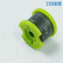 다이찌몰 친환경 무게표시 편납 1개 휴대용 간편무게표시 낚시 편납 다용도편납 가성비갑