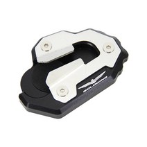 혼다 골드윙 1800 18-21년 튜닝 사이드 스탠드 확장 패드 클립 커스텀 파츠, 블랙개