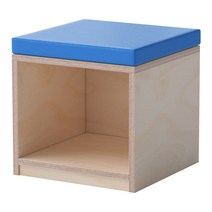 아이꿈터 자작합판 라운지용의자 1인용 파랑