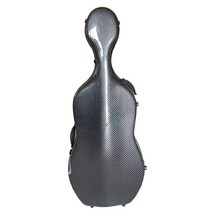 첼로하드케이스 고급 유리 섬유 위탁 가능 수출 품질 첼로 케이스 가방, 모조 탄소 패턴