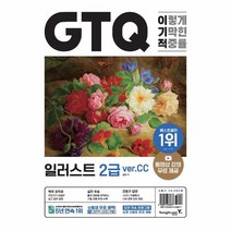 이기적 GTQ 일러스트 2급 ver CC 동영상 강의 무료 답안 전송 프로그램 제공, 상품명