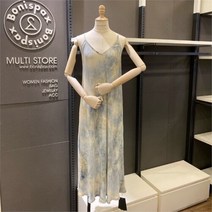 보니스팍스 NC02 주름 슬립 롱원피스 1 B28OP310