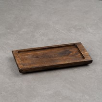 떡판 차탁 3호 찻잔 받침 인테리어 소품 원목 접시 쟁반