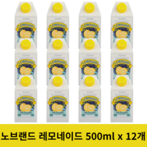 노브랜드 레모네이드 500ml 12개입(1박스, 노브랜드 레모네이드 500ml 12개