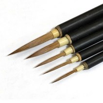 칠성당 캘리그라피용 세필 칠성 면상필 3호, 단일 수량