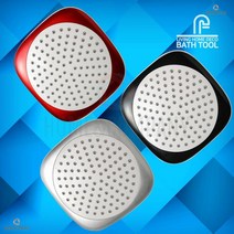 해바라기대헤드 샤워기 샤워헤드 폭포수 욕조 수전 식당화장실 자취방 욕실샤워기, 해바라기대헤드 원형사각 블랙