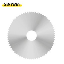 톱날 원형 밀링 절삭 공구 CNC 슬롯 가공 카바이드 HSS 티타늄 블랙 코팅 40mm 60mm 63mm 75mm 슬리팅 금속강, 180.100mm - 35mm - Carbide