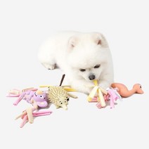 흥미유발 삑삑이 강아지라텍스장난감 1+1 입질훈련 뇌운동 실내놀이, 1개