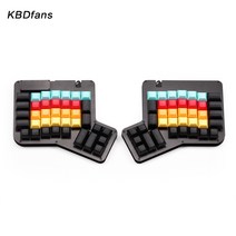 무각키캡 양손 키보드용 pbt 각인되지 않은 높이 키캡 맞춤형 기계식 DSA, 01 DSA ERGO 키캡