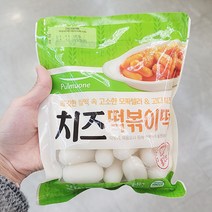 풀무원 치즈떡볶이떡 400G X 2개, 종이박스포장