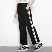 라이크더모스트 214 라인 배색 트랙 팬츠