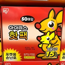 아이리스 손난로 핫팩 50개 코스트코 ssum*594167EA, 쿠팡 1, 쿠팡 본상품선택