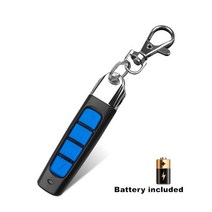 Kebidu 차고 문 원격 제어 433MHZ 자동 쌍 복사 4 키 버튼 오프너 복사기, 05 Blue ABCD