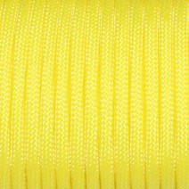 파라코드 YOUGLE-550 낙하산 코드 랜야드 텐트 로프 가이라인 밀 스펙 타입 III 7 스트랜드 50FT 100FT 하이킹 캠핑 215 색상, 17.Yellow 19 - 25FT