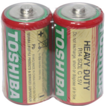 도시바 망간건전지 C형 1.5V, 2개입, 4개