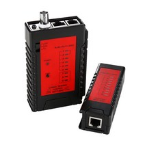 넥스트 정품 NEXT-468LT 랜 케이블 테스터기 RJ45+RJ11+BNC 동축케이블 테스트/분리형, 1개