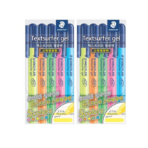 스테들러 고체형 형광펜 5색, 혼합 색상, 8세트