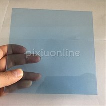 셀프장판 붙이는 소프트콘크리트 타일형 한지 대리석무늬 장판1pc J583b 15*15cm 투명 아크릴 플레이트 시, 02 blue