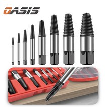 볼트 리무버 히다리탭 반대탭 나사 제거 역탭 백탭 8PCS 세트, C45:볼트 리무버 8PCS 세트