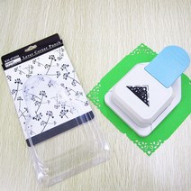 펀칭기 타공기 문규류 루즈링 벨트구멍뚫기 단추 펀치 대형 4cm 꽃 모양 코너 공예 스크랩북 종이 마무리 펀처 DIY 도구 레이스 구멍