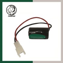 싸이몬 3V 배터리 Cimon PLC 리튬전지 CR1/2AA, 1개
