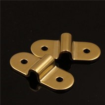 가죽공예 DIY 스트랩 체인 버클 금속 악세사리 솔리드 황동 가죽 공예 가방 핸들 커넥터 핸드백 D 링 고정 클리트 2 개