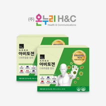 [정식판매처] 온누리 아비토젠 다래추출물 특허 원료 면역과민반응 면역균형 (테라브레스 휴대용 가글 사은품 증정), 2박스, 2개월 + 테라브레스 휴대용 가글 1개