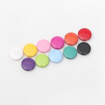 펠트친구 [펠트친구] 비비드 완두콩단추(약30개), 13mm(약30개)