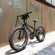랭글러 블랙20 도쿄나인 어린이자전거 두발 자전거타는 저학년부터, 보조가방 구매여부:구매안함