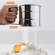 베이킹 체망 컵 밀가루 체 스텐 쉐이커 가루 쉬프터 스테인레스 반자동 자동 채 채망 셰이커 시프터