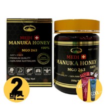 [사은품제공]호주 네이쳐스탑 마누카꿀 250g MANUKAHONEY 마누카 하니 꿀 알지알지몰 RZ, 상품수량, 2개