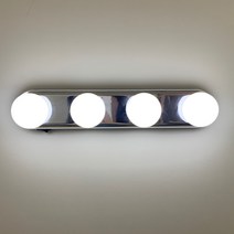 거울 부착 조명 led 전구 무선 건전지 타입 파우더룸 조명, 02_미러라이트 본품1 + 건전지 4EA