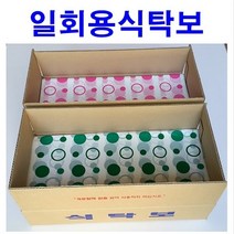 땡땡이식탁보 200매 일회용식탁보 비닐식탁보 식탁보 상보 테이블보 방수식탁보 식탁비닐, 85cm*85cm 분홍, 1박스200매